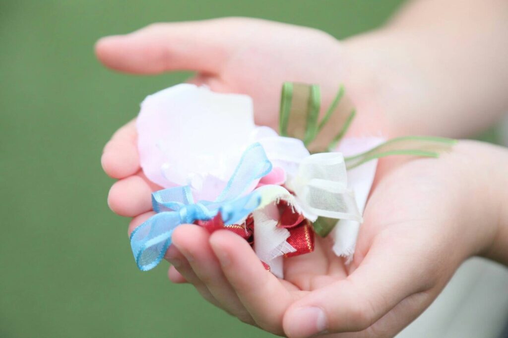 リボンシャワー 愛媛県松山市の結婚式場 ベルフォーレ松山 公式 リボンシャワー 愛媛県松山市の結婚式場 ベルフォーレ松山 公式